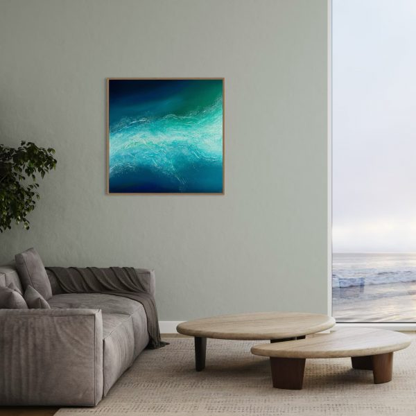 Dance of Infinity | 80x80cm | sold – Bild 2