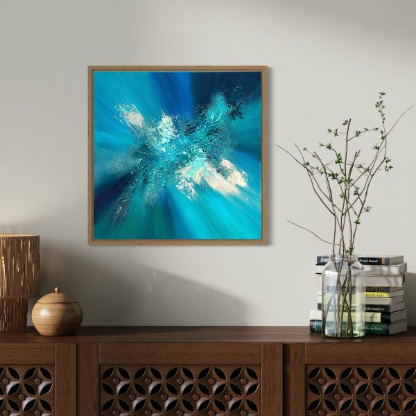 Ocean Eye | 40x40cm – Bild 2