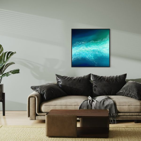 Dance of Infinity | 80x80cm | sold – Bild 3