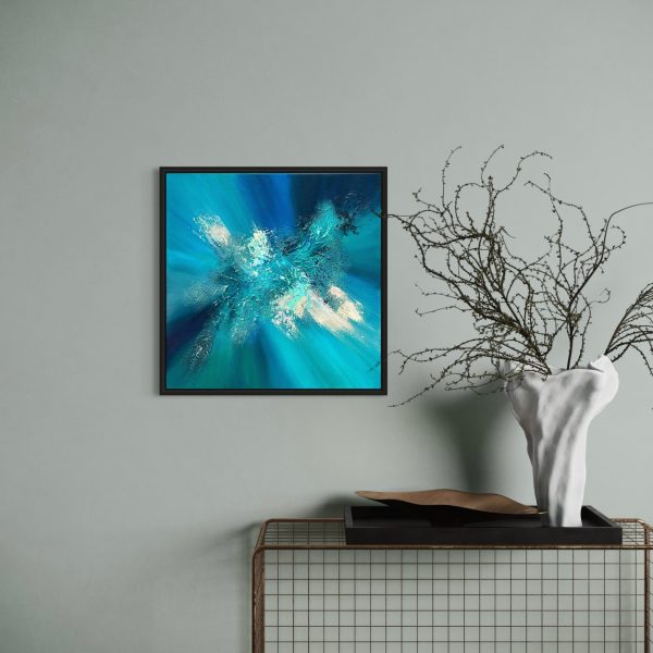 Ocean Eye | 40x40cm – Bild 3