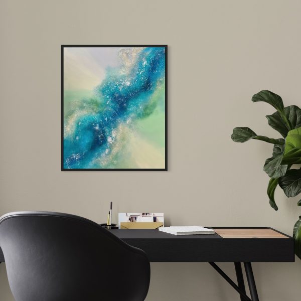 Silent Bay | 50x60cm – Bild 3