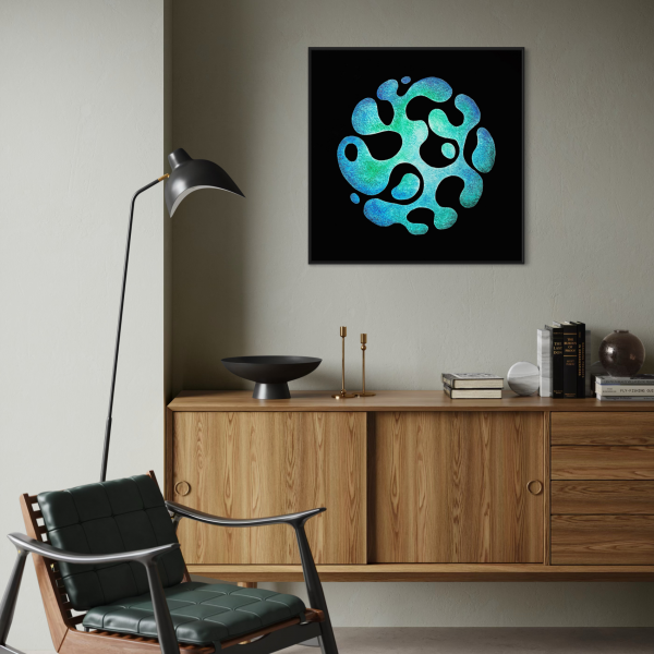 First Drop of Life | 80x80cm – Bild 3
